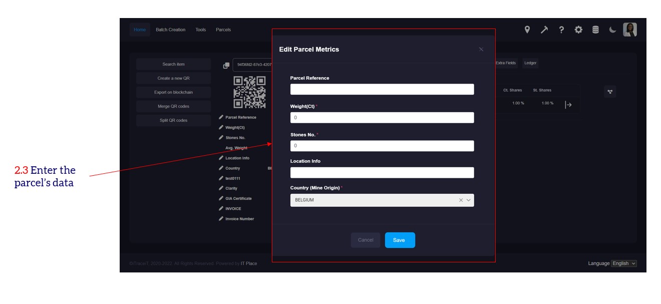 How to edit a single QR Code - IT Place